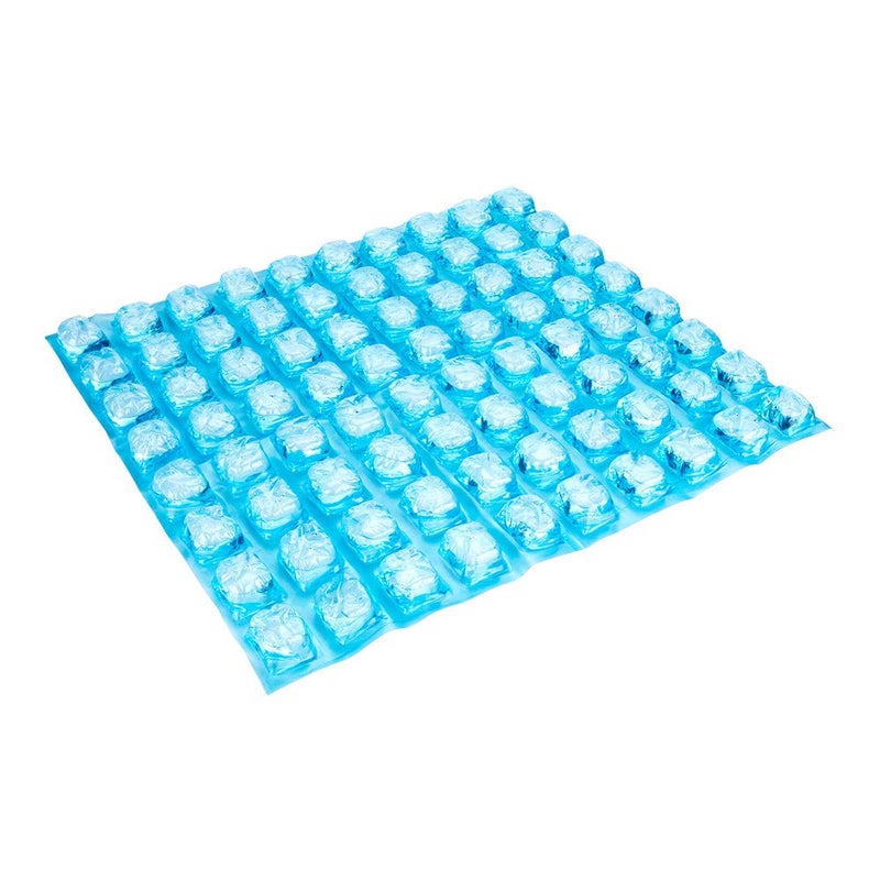 Restaurantware Cater Ice 19 x 15.8 Inch Ice Pack Sheet 1 Reusable Gel Ice Pack - Leakproof Flexible Blue Plastic Ice Blanket Ice Sheet For Coolers or Lunch Boxes For Long-Lasting Use - Image 2